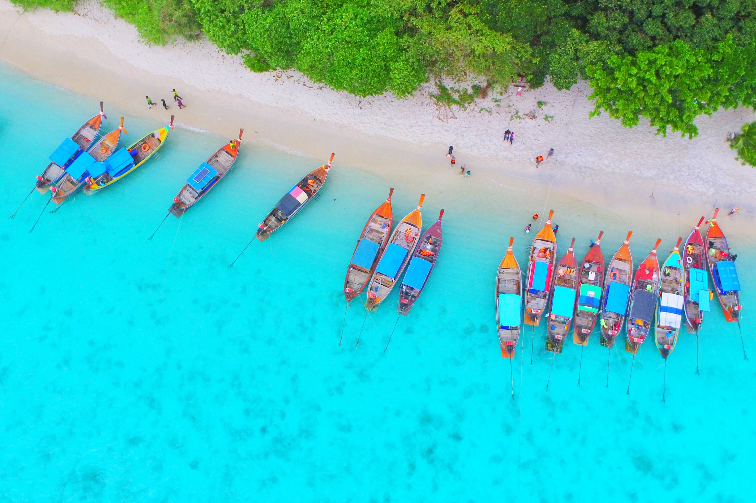 XL Thailand Koh Lipe Long Tail Boats