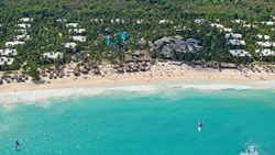 Xl Dominican Republic Hotel Paradisus Punta Cana Resort View From Sea Aerial
