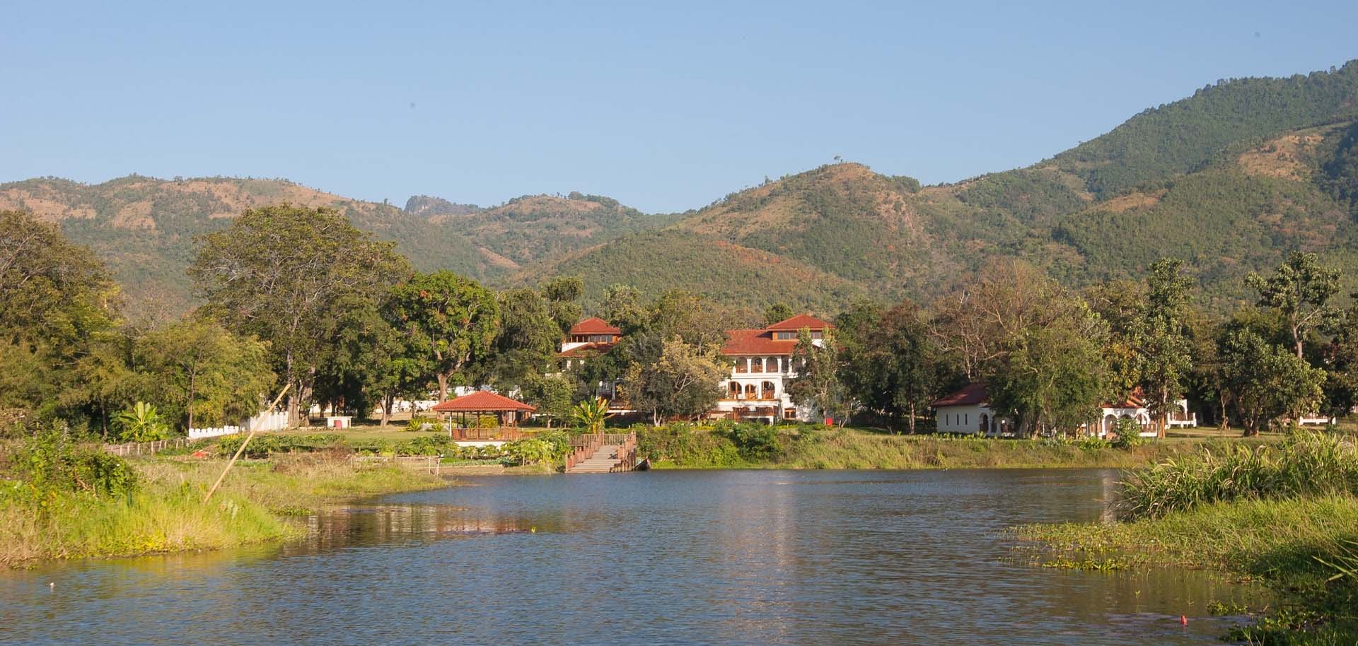 XL Burma Sanctum Inle Resort View From The Lake