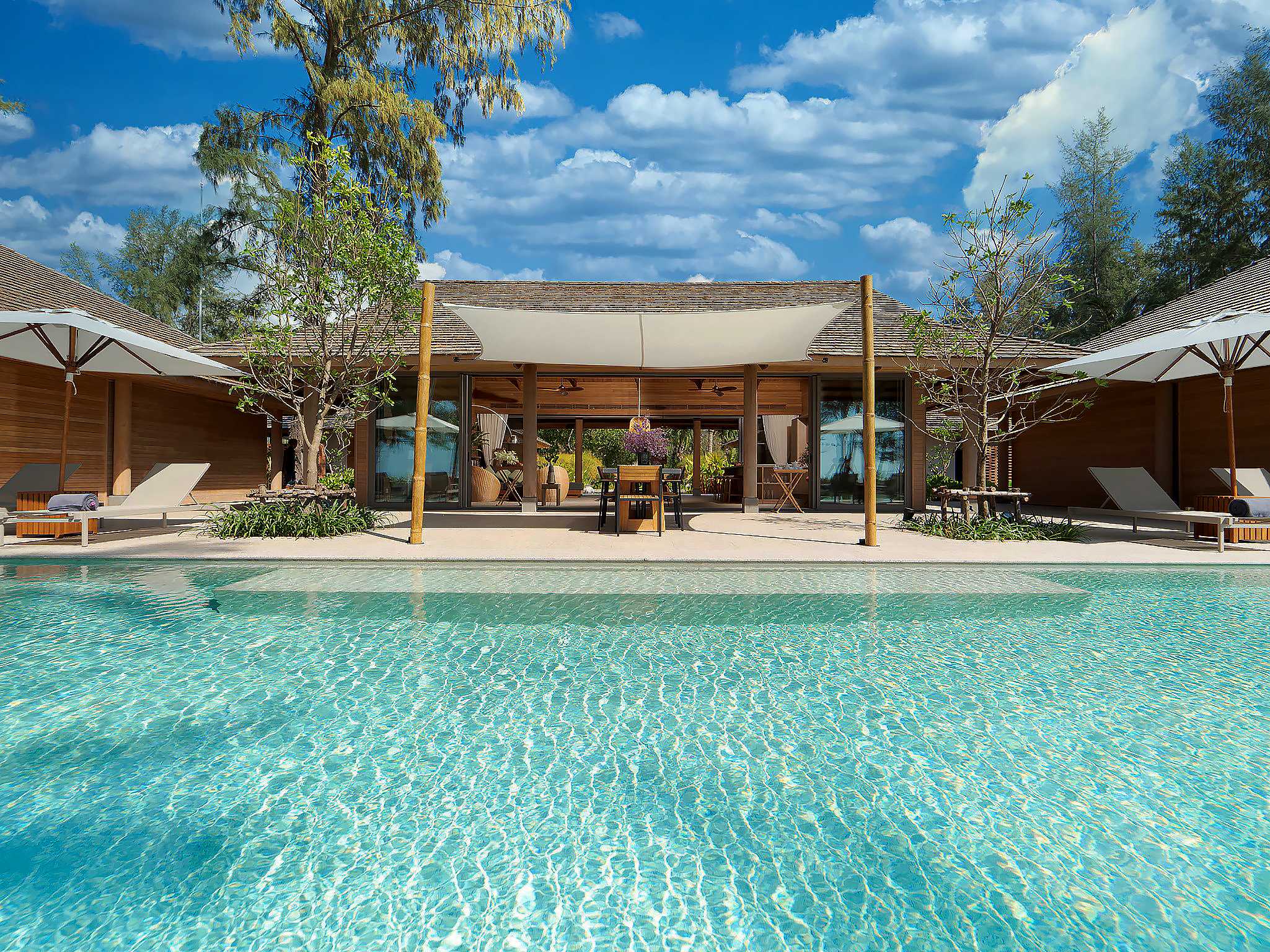 Xl Thailand Natai Beach Elite Havens The Pines Villa Pool Day Sharpen