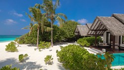 XL Maldives Heritance Aarah Family Pool Beach Villa Exterior