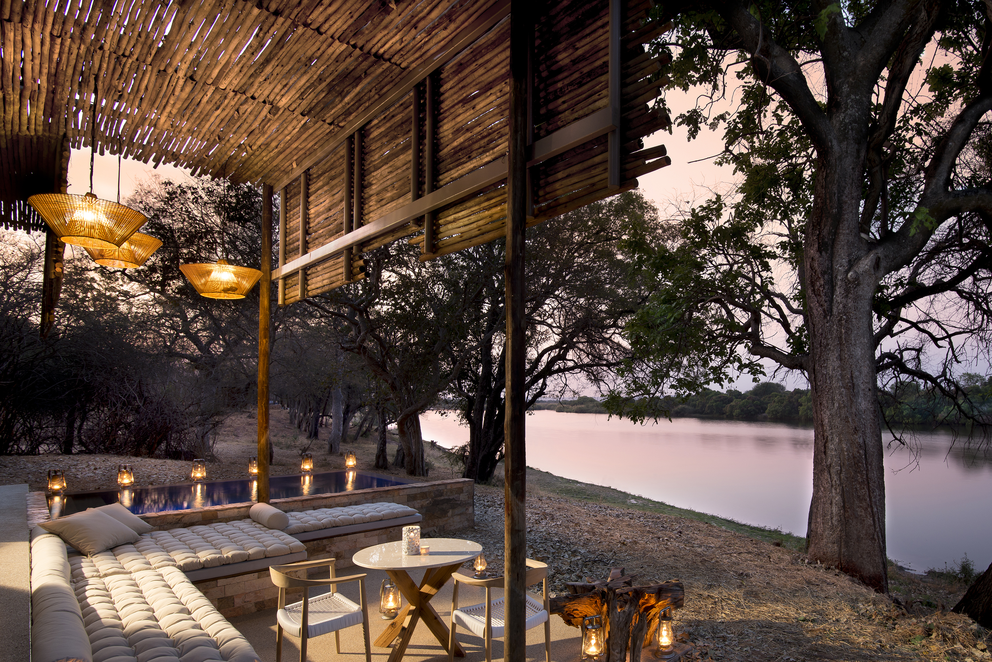 Xl Zimbabwe &Beyond Matetsi River Lodge Suite Balcony