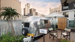 Xl Sydafrika Cape Town The Grand Daddy Hotel Airstream Rooftop Safari