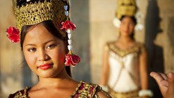 Xl Cambodia Apsara Dance Dancer Women