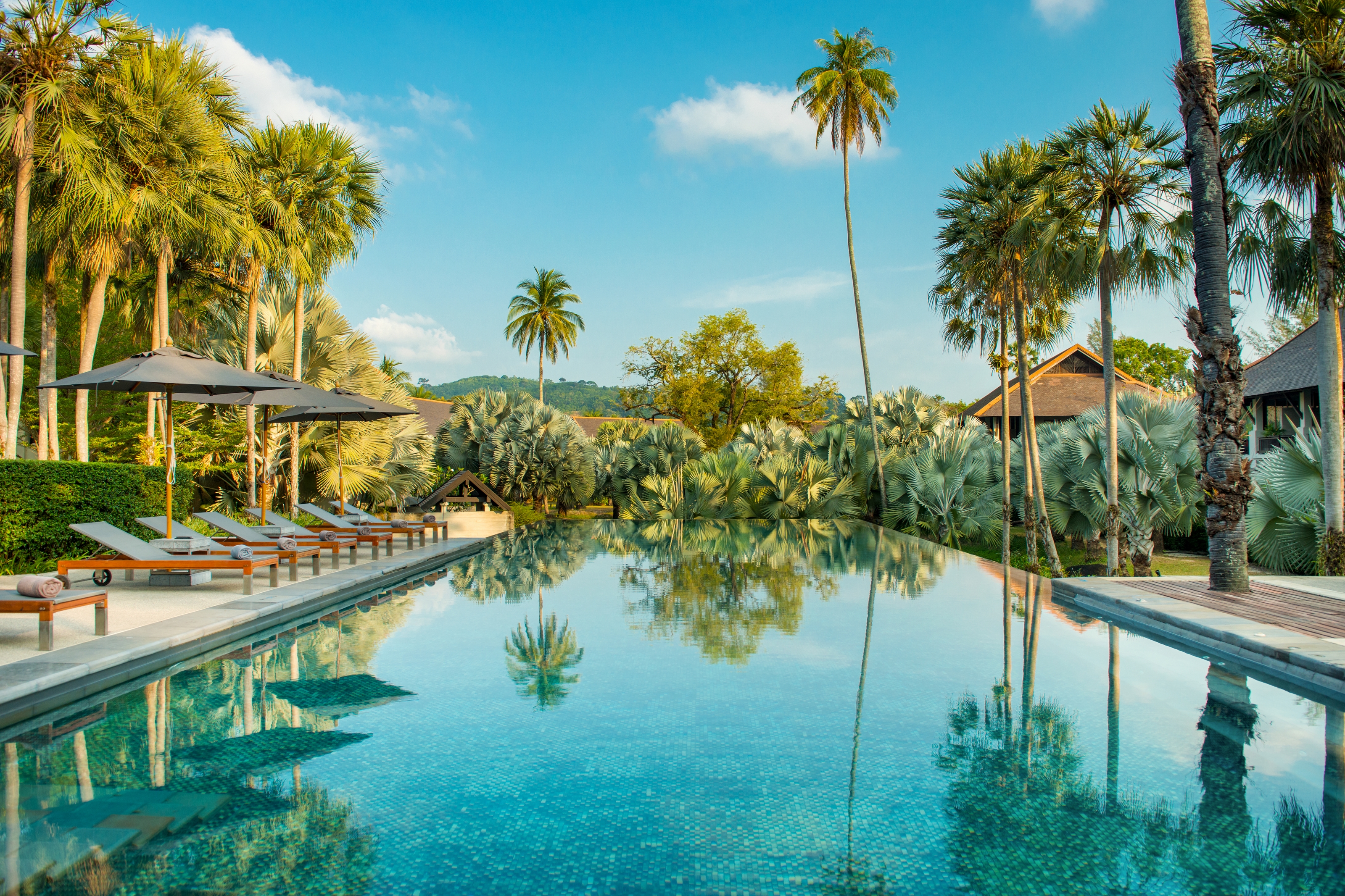 XL Thailand Phuket The Slate Snakeskin Pool Blue Sky
