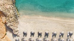 XL Grækenland Daios DC Beach Aerial 06
