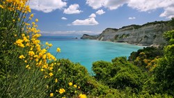 Xl Greece Corfu Coastline Summer