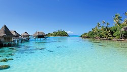 XL French Polynesia Bora Bora Sofitel Private Island Hotel Overwater Bungalows View