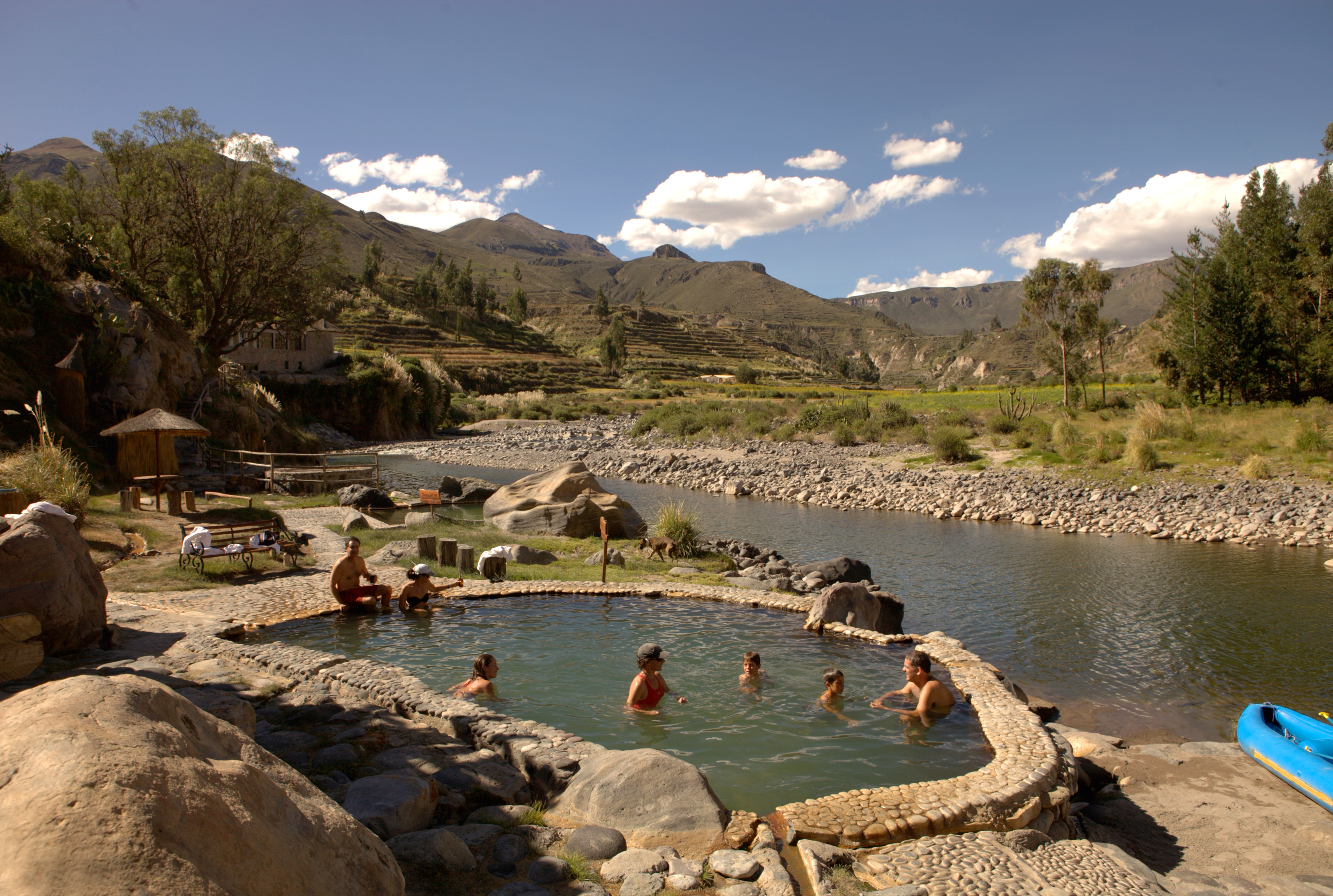 XL Peru Colca Canyon Colca Lodge Hot Springs Nature