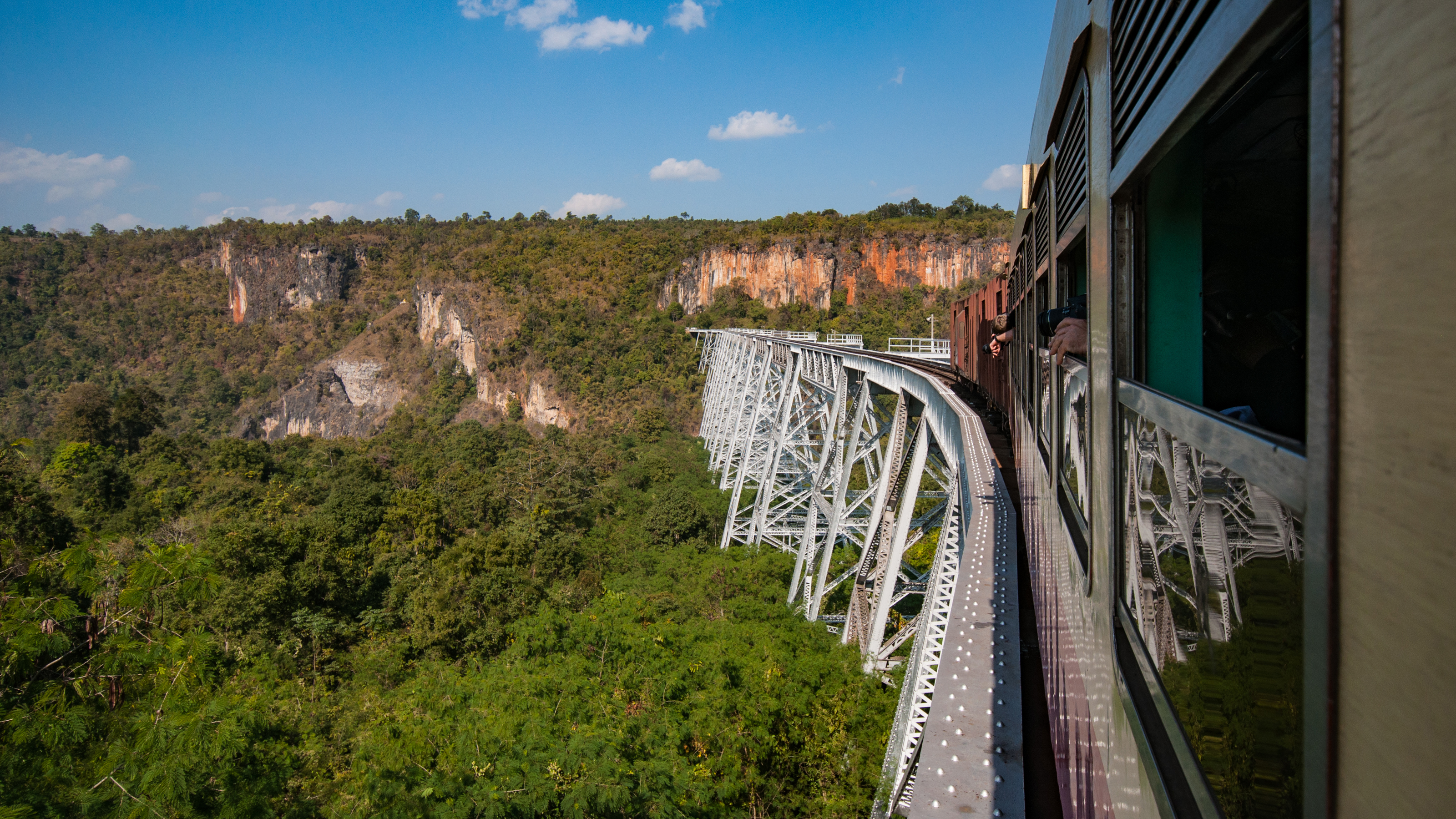 Xl Burma Myanmar Gokteik Viaduct Train Railway Bridge (1)