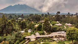 Xl Uganda Mount Gahinga Lodge Aerial View