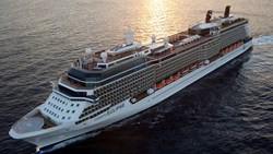 XL Celebrity Eclipse Aerial View Sunset