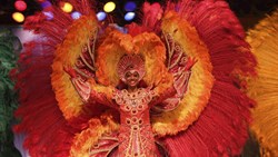 Xl Brazil Rio De Janeiro Carnival Woman Evening