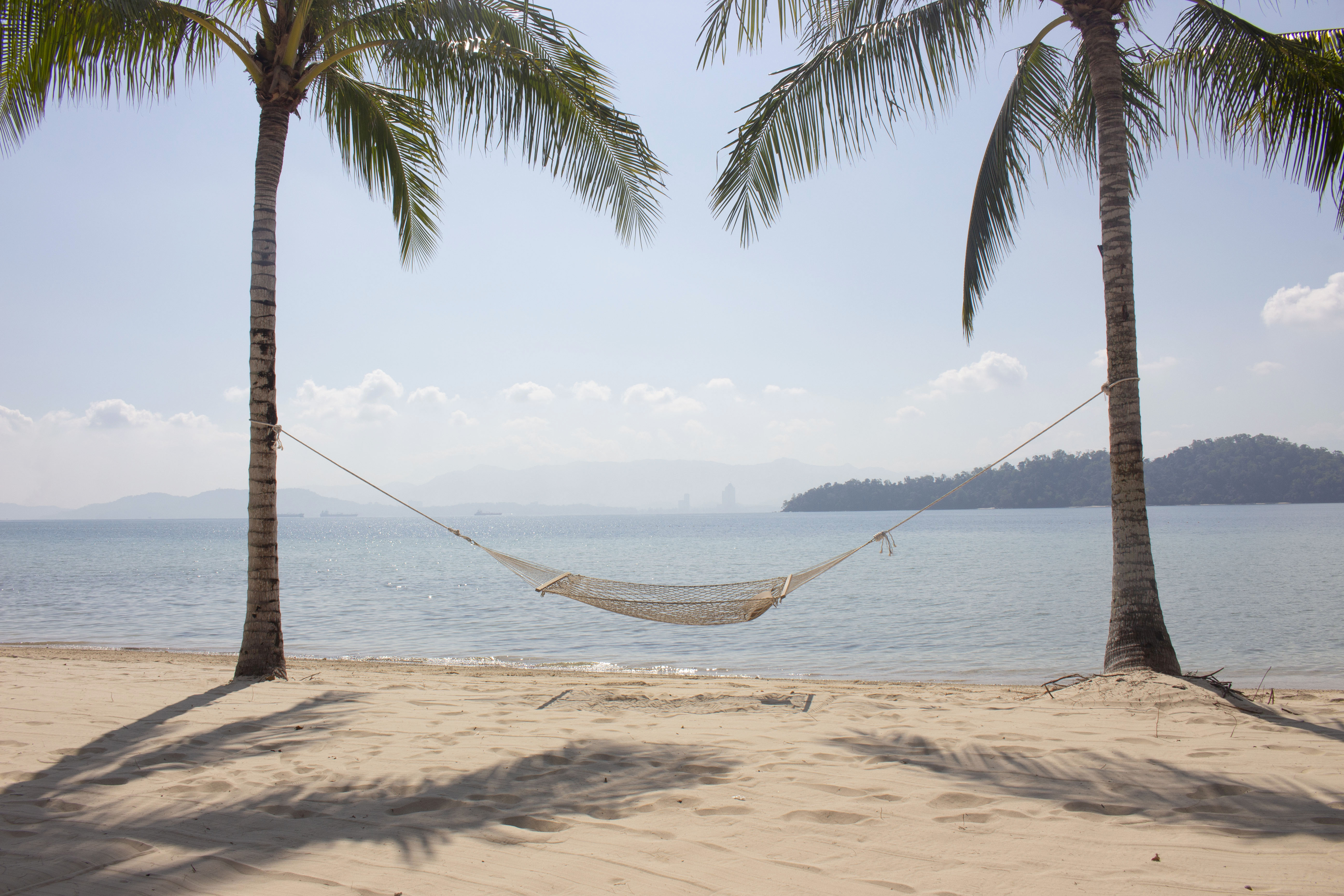 Xl Borneo Gaya Island Resort Beach Palms