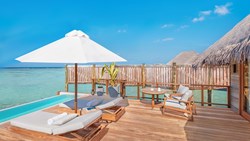 XL Maldives Conrad Maldives Rangali Island Sunset Water Villa With Pool Deck