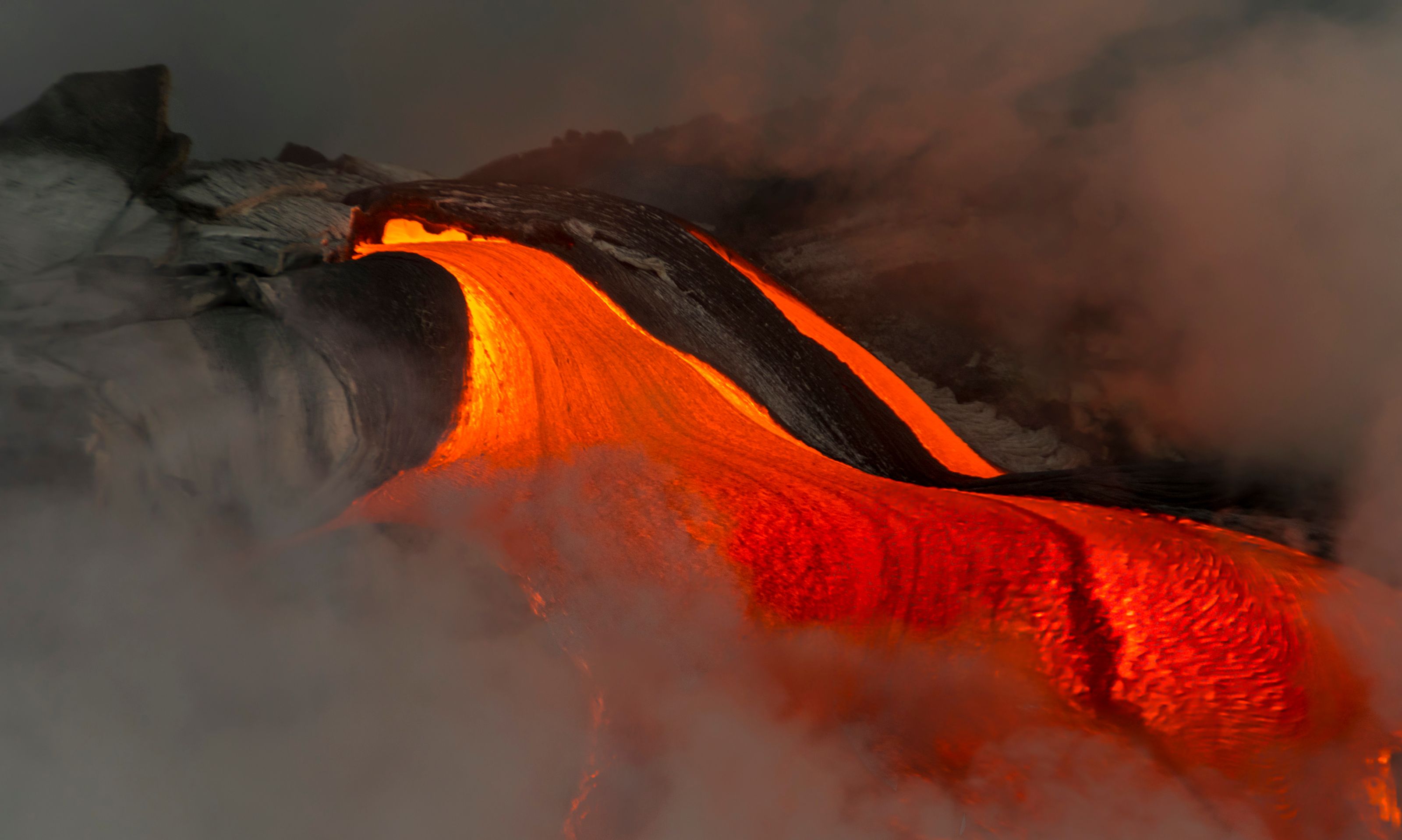 XL Hawaii Eruption Lava Flow Kilauea Volcano