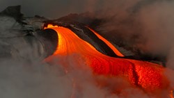 XL Hawaii Eruption Lava Flow Kilauea Volcano