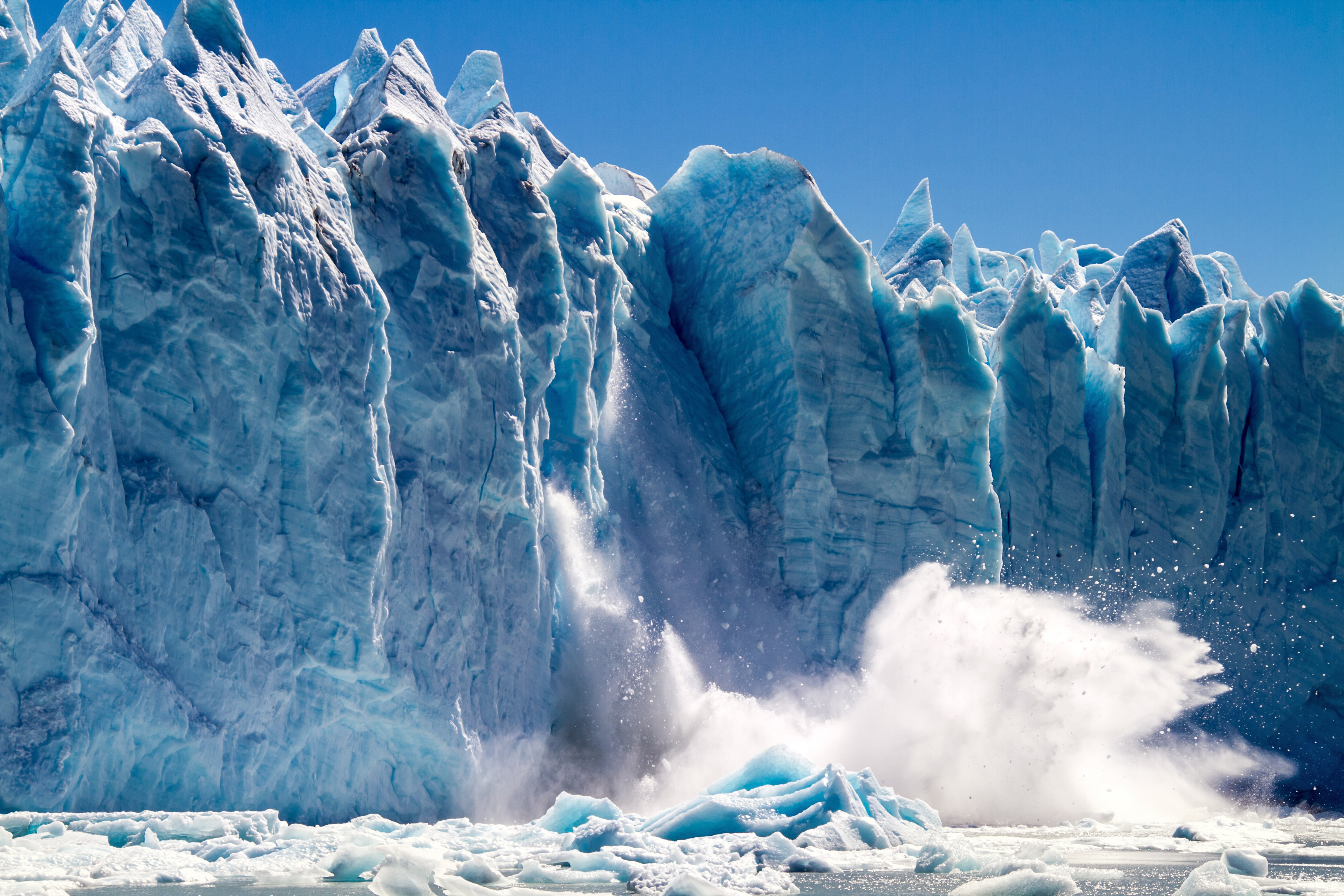 Xl Argentina Patagonia Perito Moreno Glacier Ice Breaks