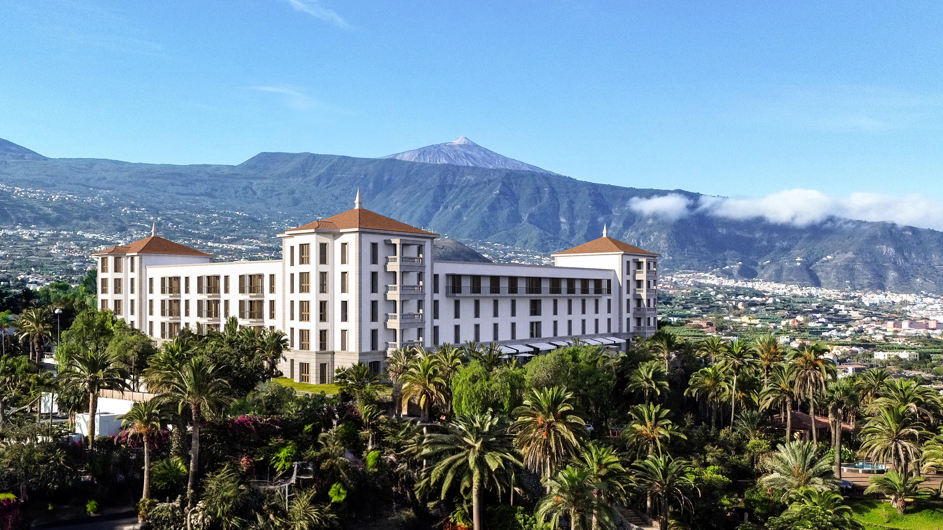 XL Tenerife Gran Hotel Taoro GHT Building View Teide Copy
