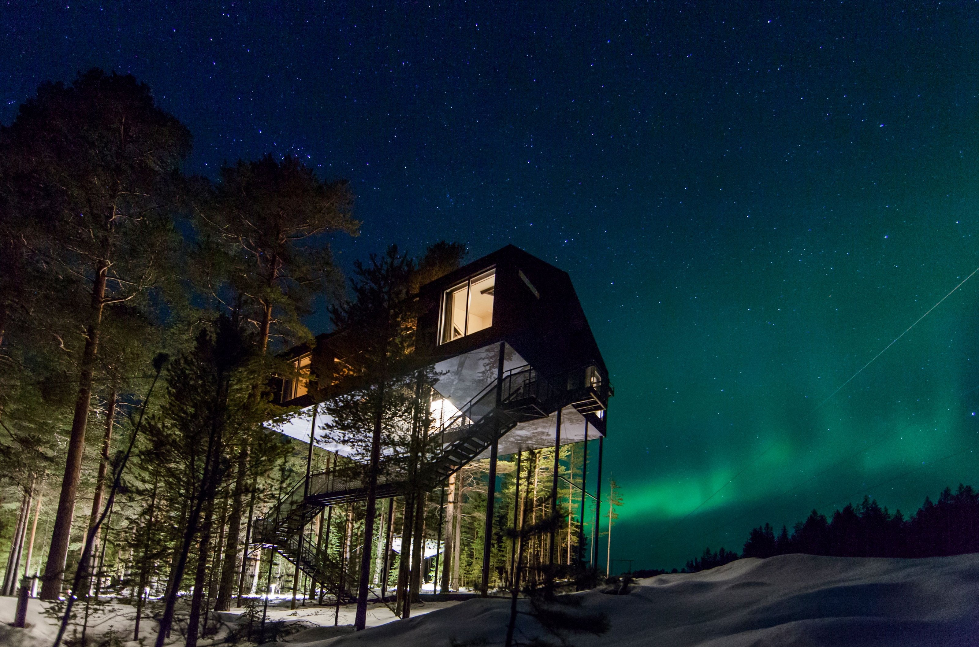 XL Sweden Treehotel Harads 7Th Room Aurora