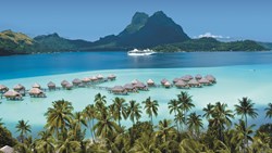 Xl Cruise Paul Gauguin Cruises Bora Bora View Ship