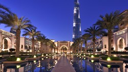 XL Dubai The Palace Downtown Dubai Entrance Burj Khalifa View