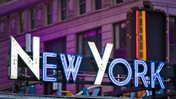 Xl USA New York Neon Sign