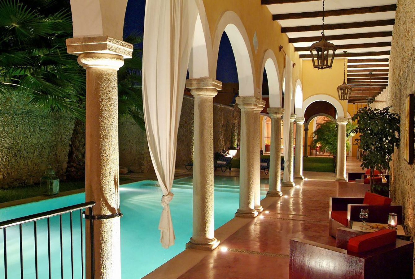 Small Mexico Hacienda Merida Pool4