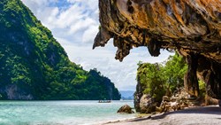 Xl Thailand Phang Nga Longtail Boats Tour And Kayak James Bond Island