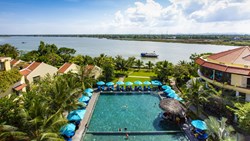 XL Vietnam Hoi An Bel Marina Resort Pool Aireal View