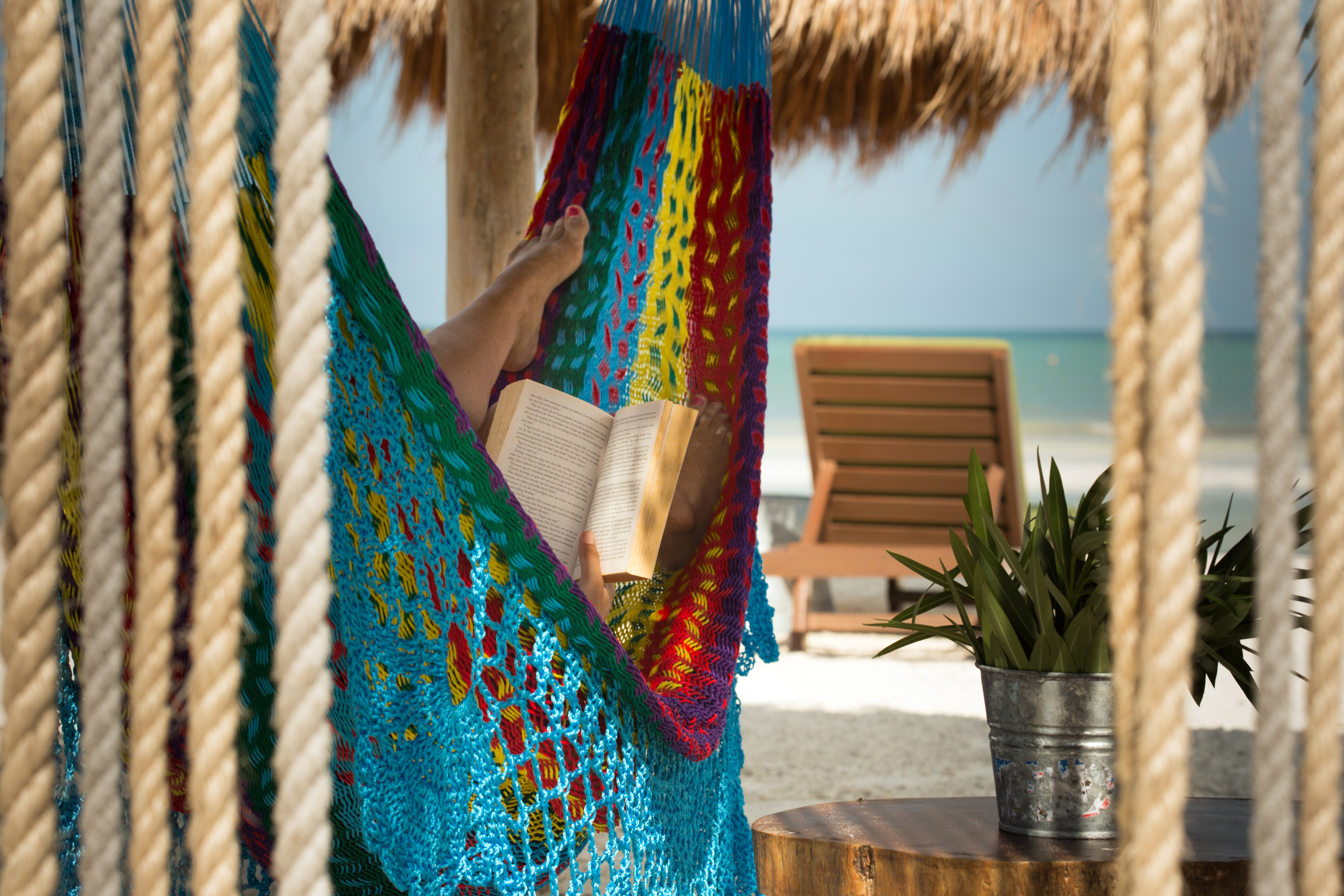 Xl Mexico Casasandra Isla Holbox Hammock Beach Woman