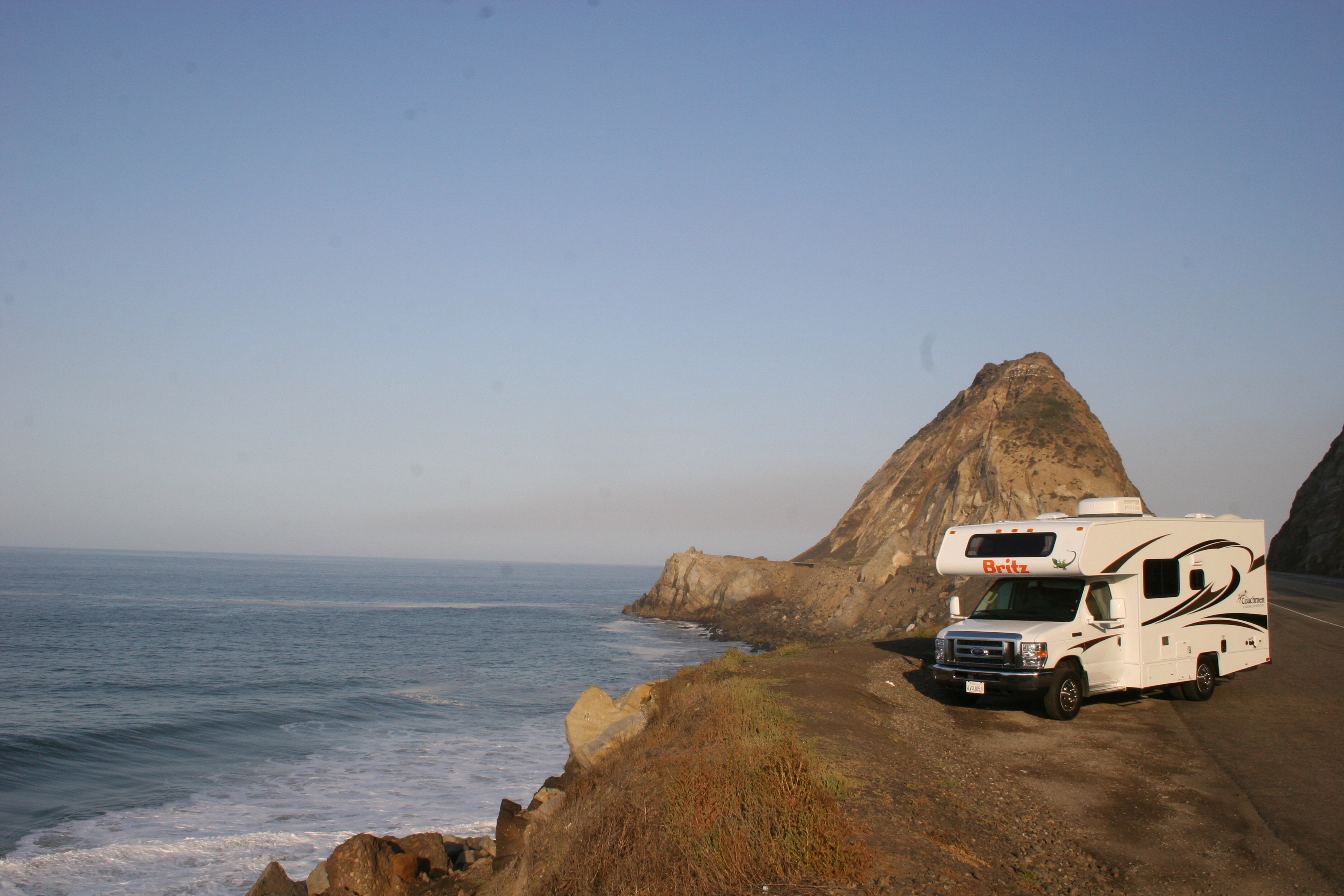 XL New Zealand Britz USA 4 Berth Class C Motorhome Coast Ocean