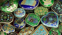 XL Oman Muscat Lacquer Boxes, Muttrah Souq