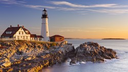 Xl New England Usa Maine Portland Head Lighthouse Cape Elizabeth
