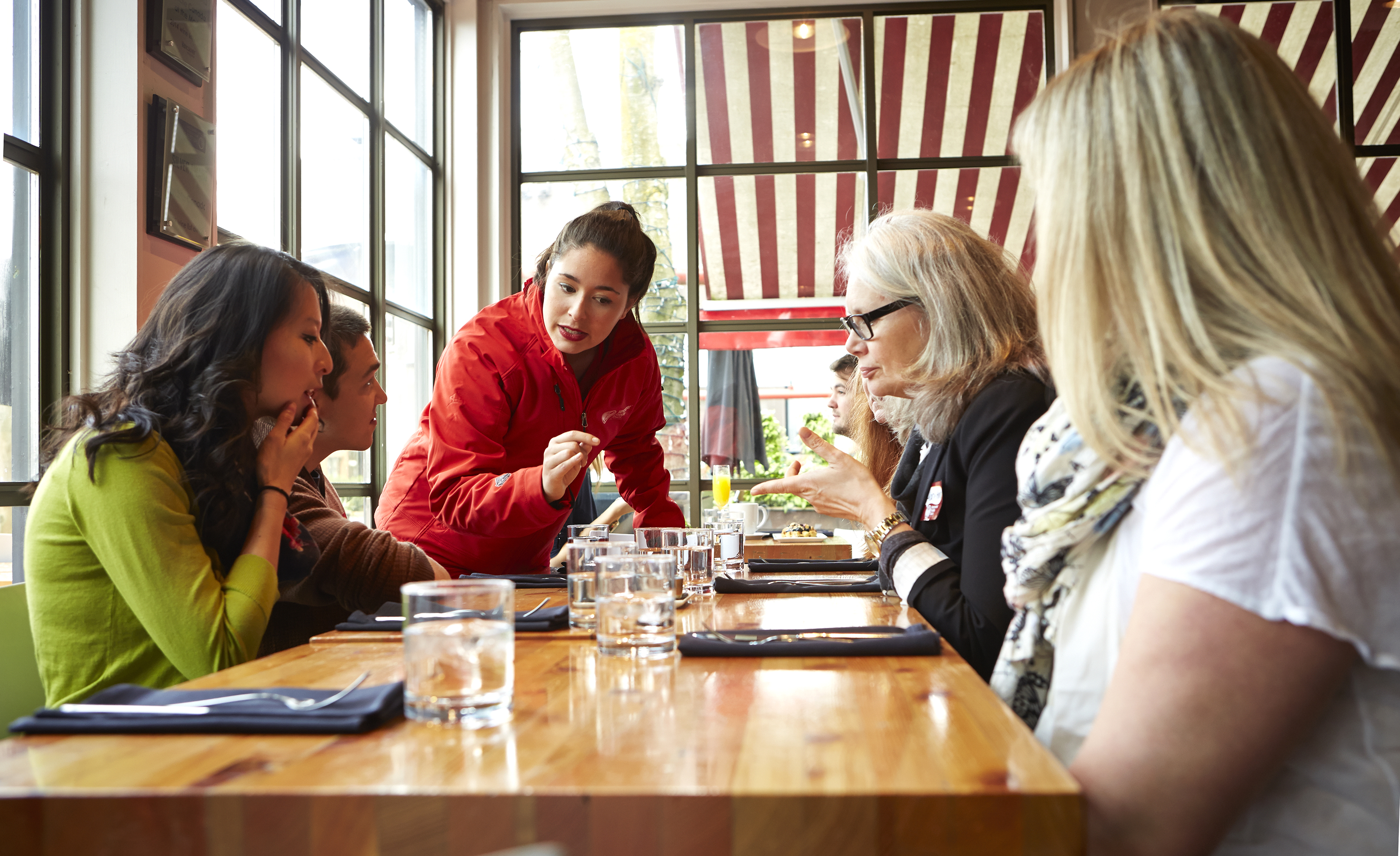 XL Canada Vancouver Granville Island Market Tour Group Eating