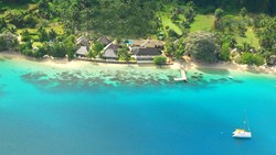 XL French Polynesia Huahine Hotel La Mahana Aerial View Hotel Nature2