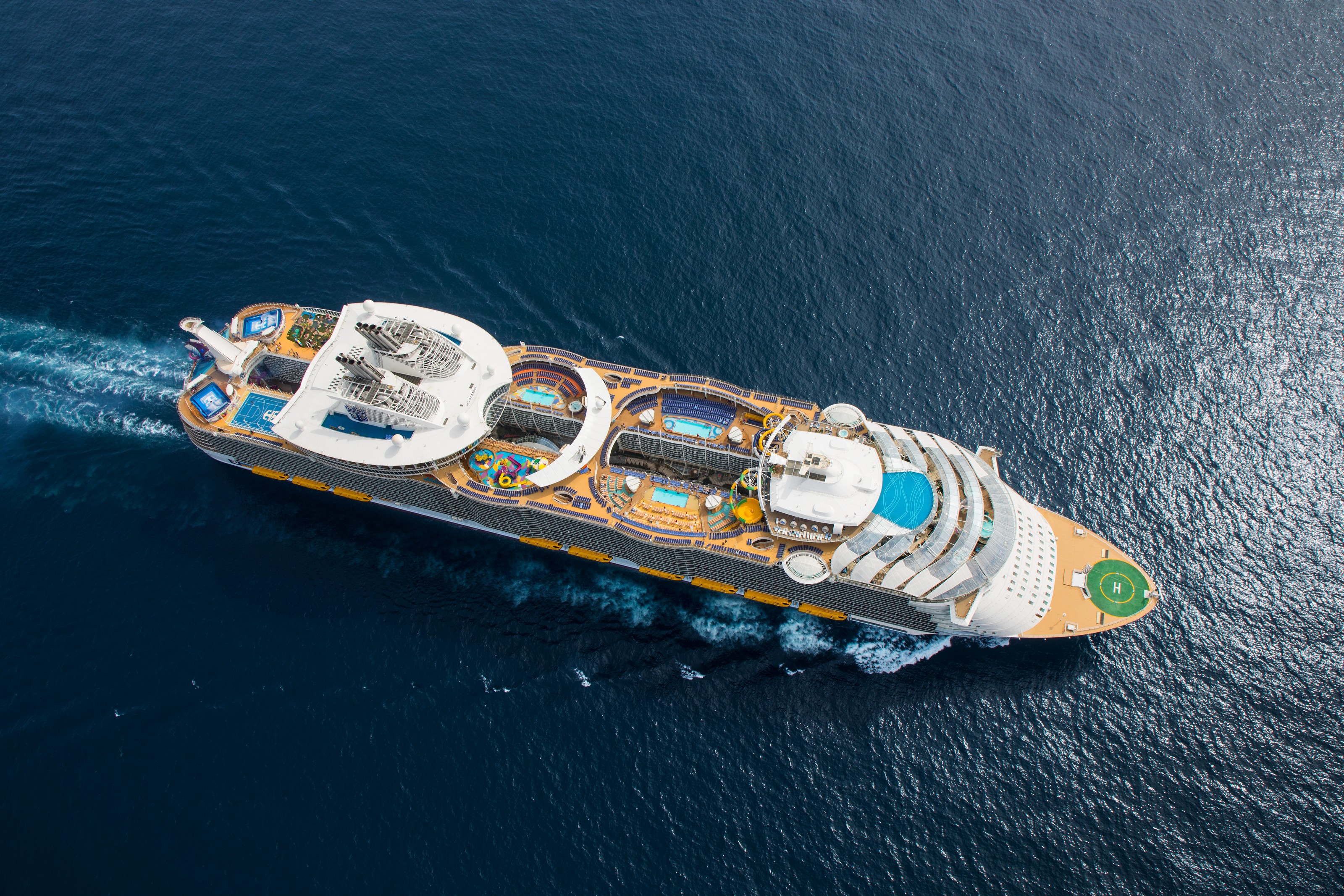XL Cruise Royal Caribbean Symphony Aerial