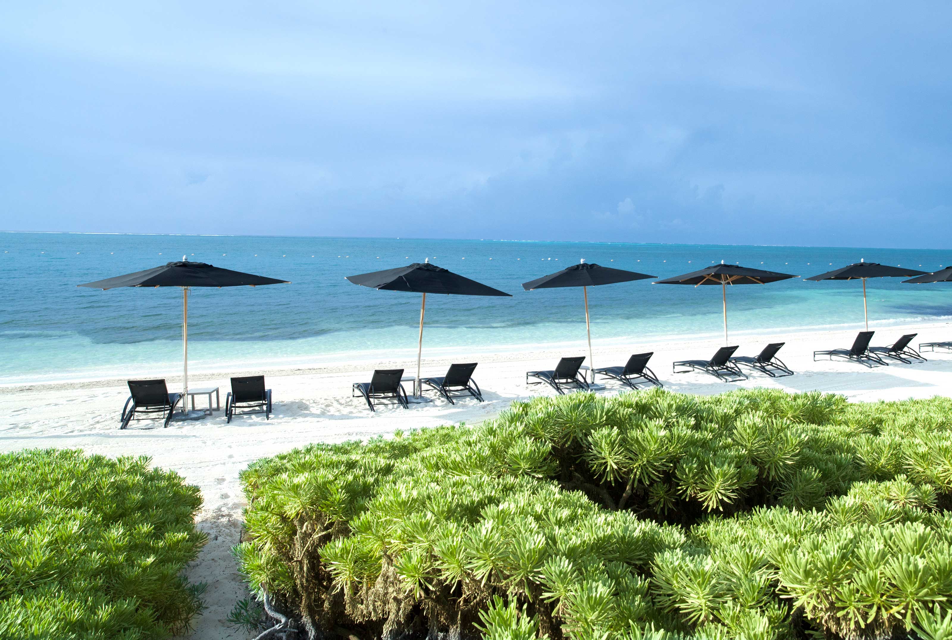 Xl Mexico Nizuc Resort Riviera Maya Beach Sunbeds