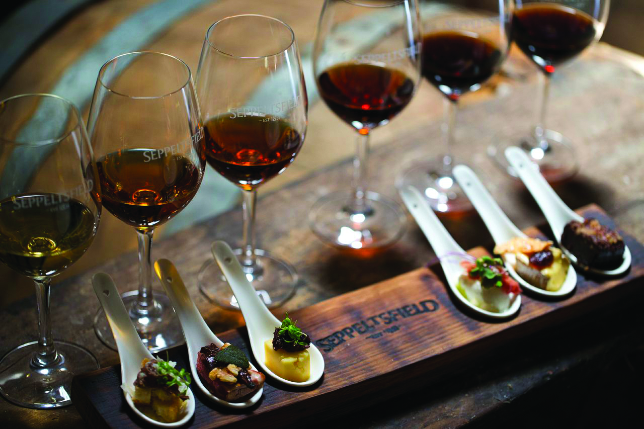 Small Australia Barossa Valley Seppeltsfield Winery Winetasting SA