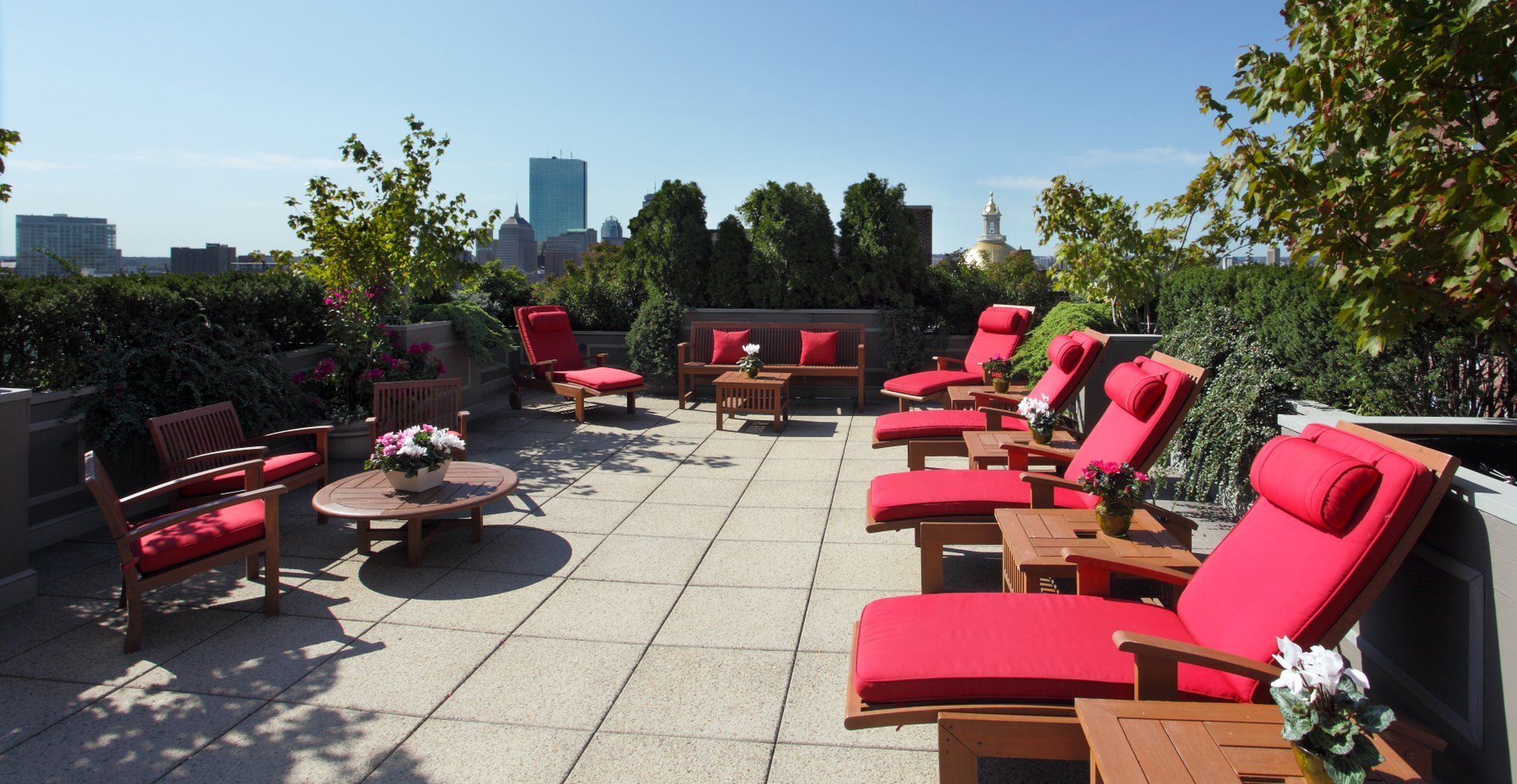 Xl Usa Boston XV Beacon Hotel Rooftop