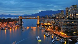 XL Canada British Columbia Vancouver NV Burrard Bridge