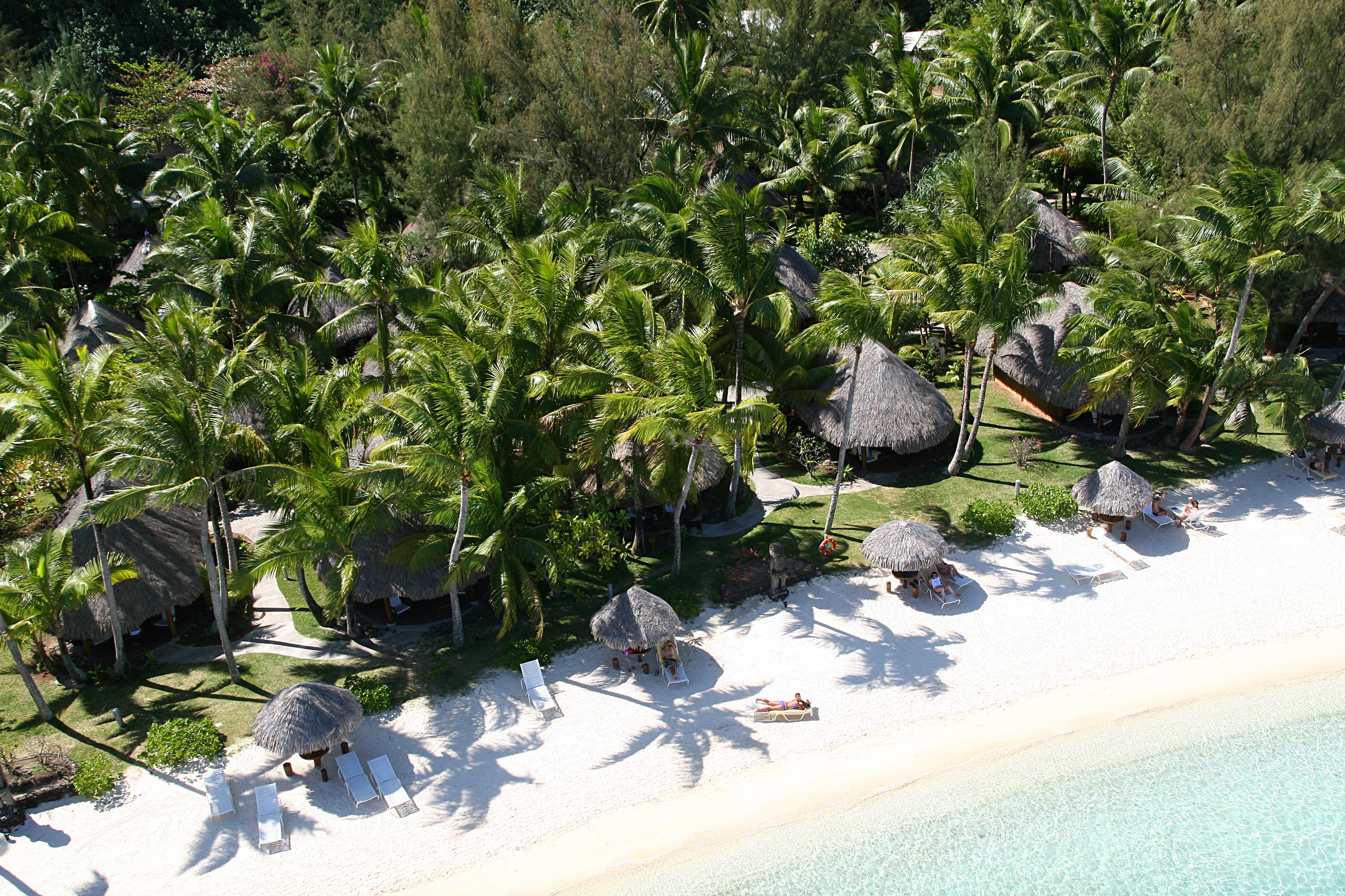 XL Sofitel Moorea French Polynesia Aerial View Of Beach