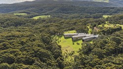 XL Australia Victoria Great Ocean Road Alkina Lodge Aerial Forest View