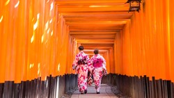 Xl Japan Women Temple Kimono Japanese