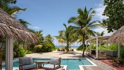 Xl Maldiverne Six Senses Kanuhura Two Bedroom Beach Villa Suite With Pool Exterior Deck View