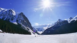 XL Canada Alberta Banff NP Lake Louise Panorama