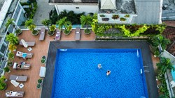 XL Vietnam Hue Rosaleen Boutique Hotel Pool Aireal View