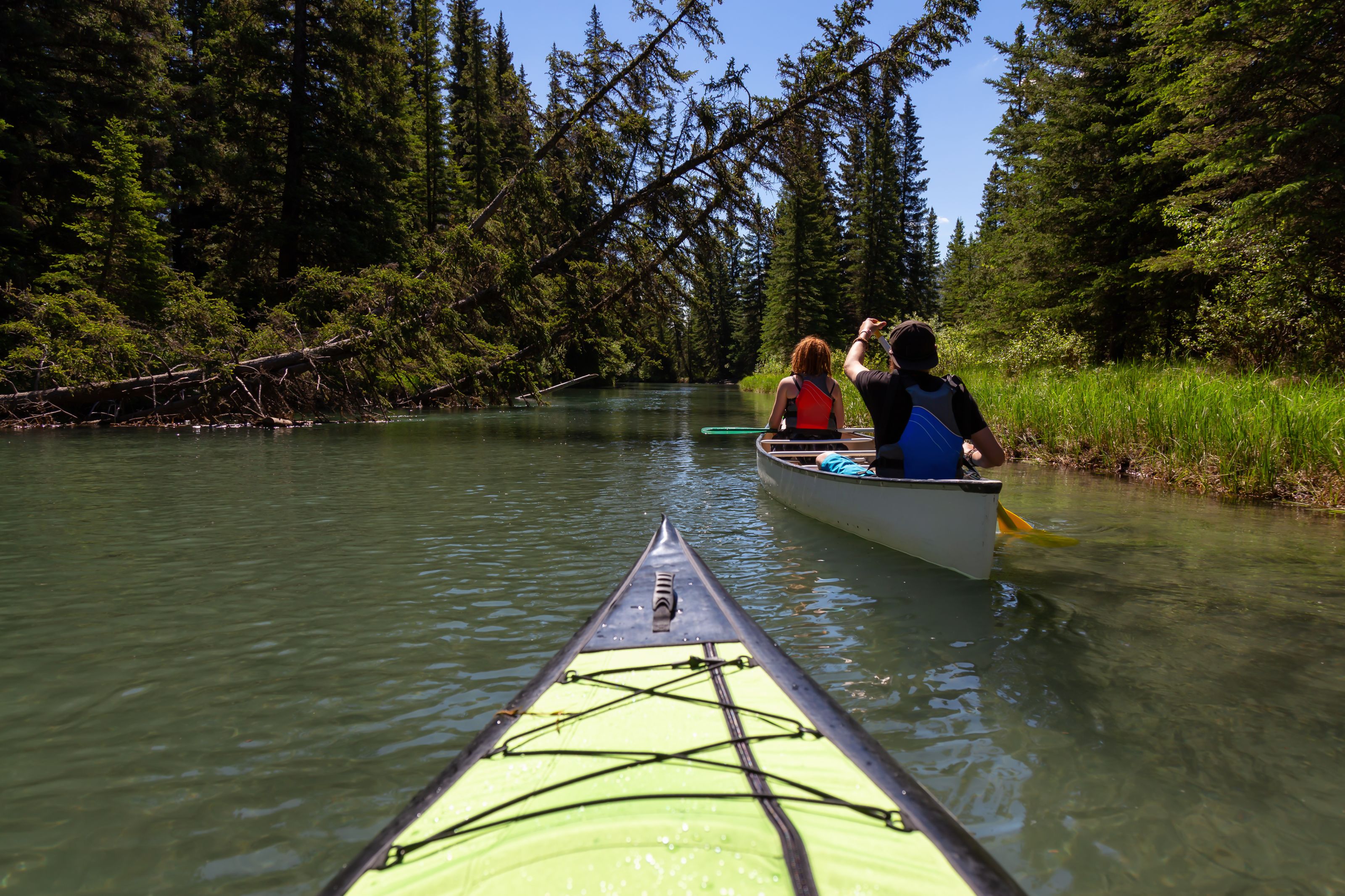 Xl Canada British Columbia Canoeing River People