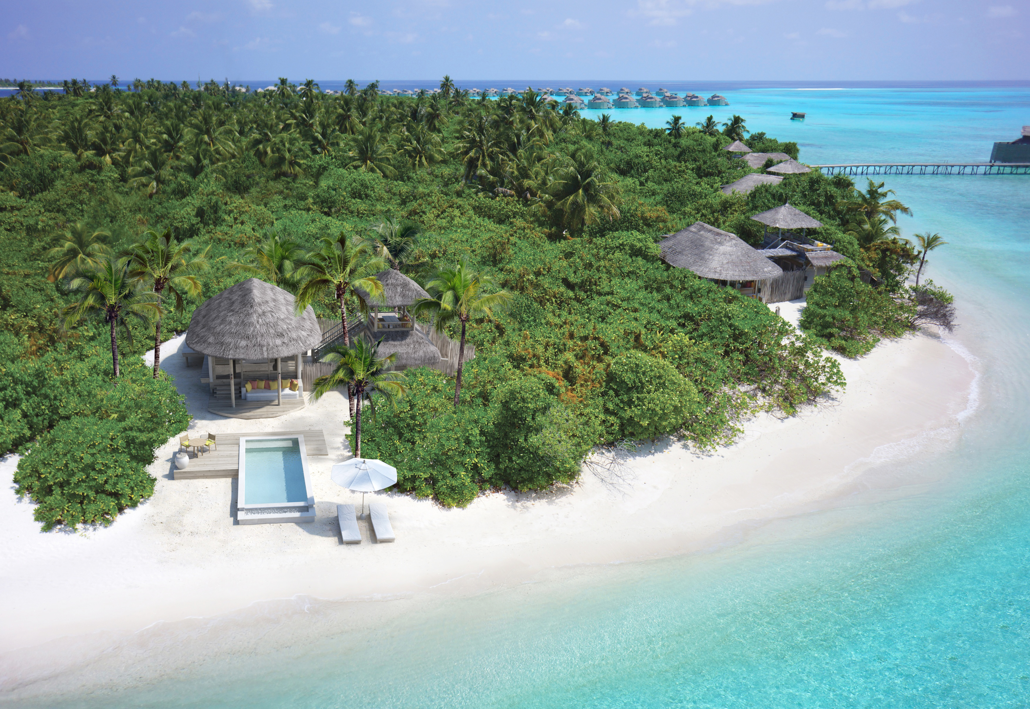 Xl Maldives Laamu Ocean Beach Villa With Pool Red