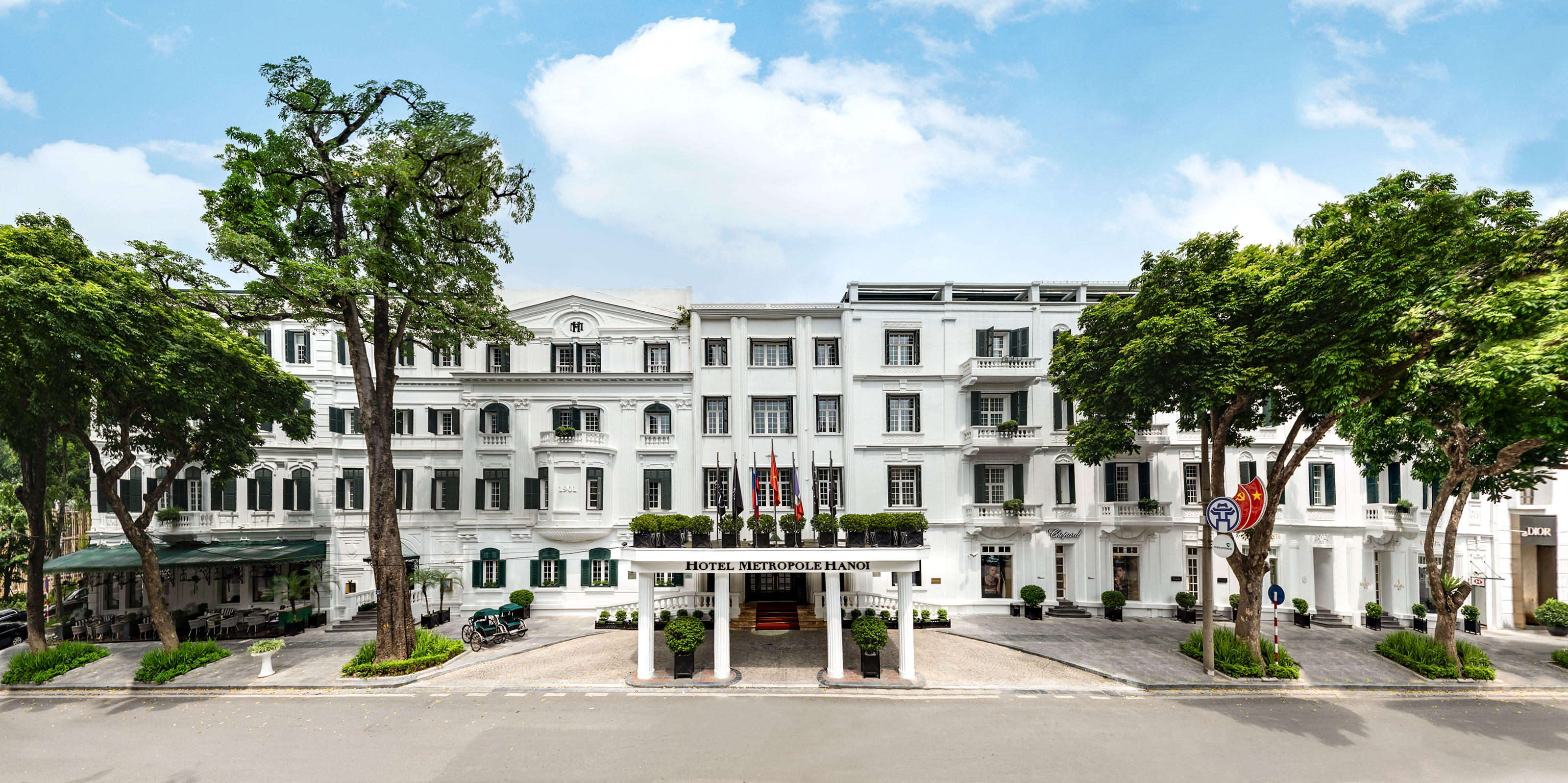XL Vietnam Hotel Sofitel Legend Metropole Hanoi Heritage Wing Facade